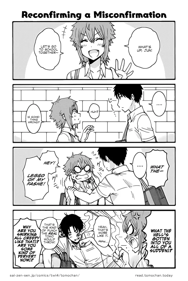 Read Tomo-chan wa Onna no ko! Chapter 359 - Reconfirming a Misconfirmation Online