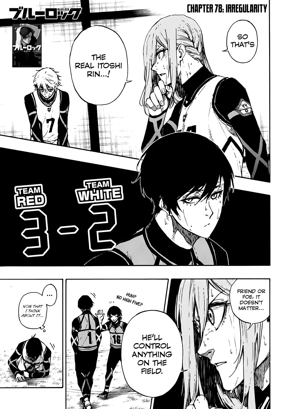 Read Blue Lock Chapter 78 - Irregularity Online