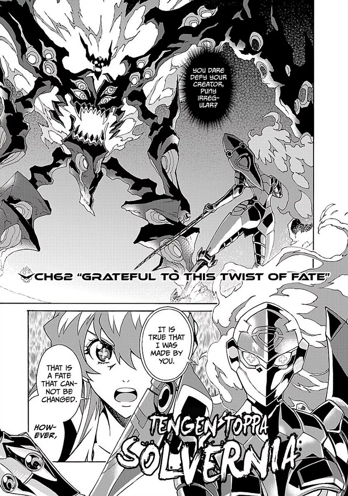 Read Gurren Lagann Chapter 62 - Grateful To This Twist Of Fate Online