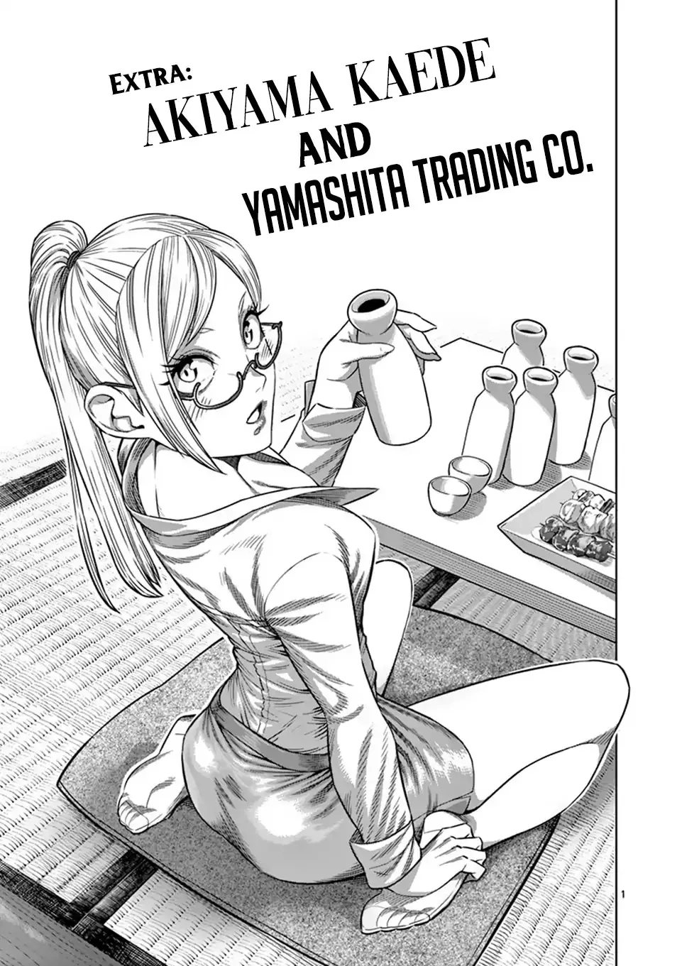 Read Kengan Omega Chapter 7.5 - Akiyama Kaede and Yamashita Trading Co. Online