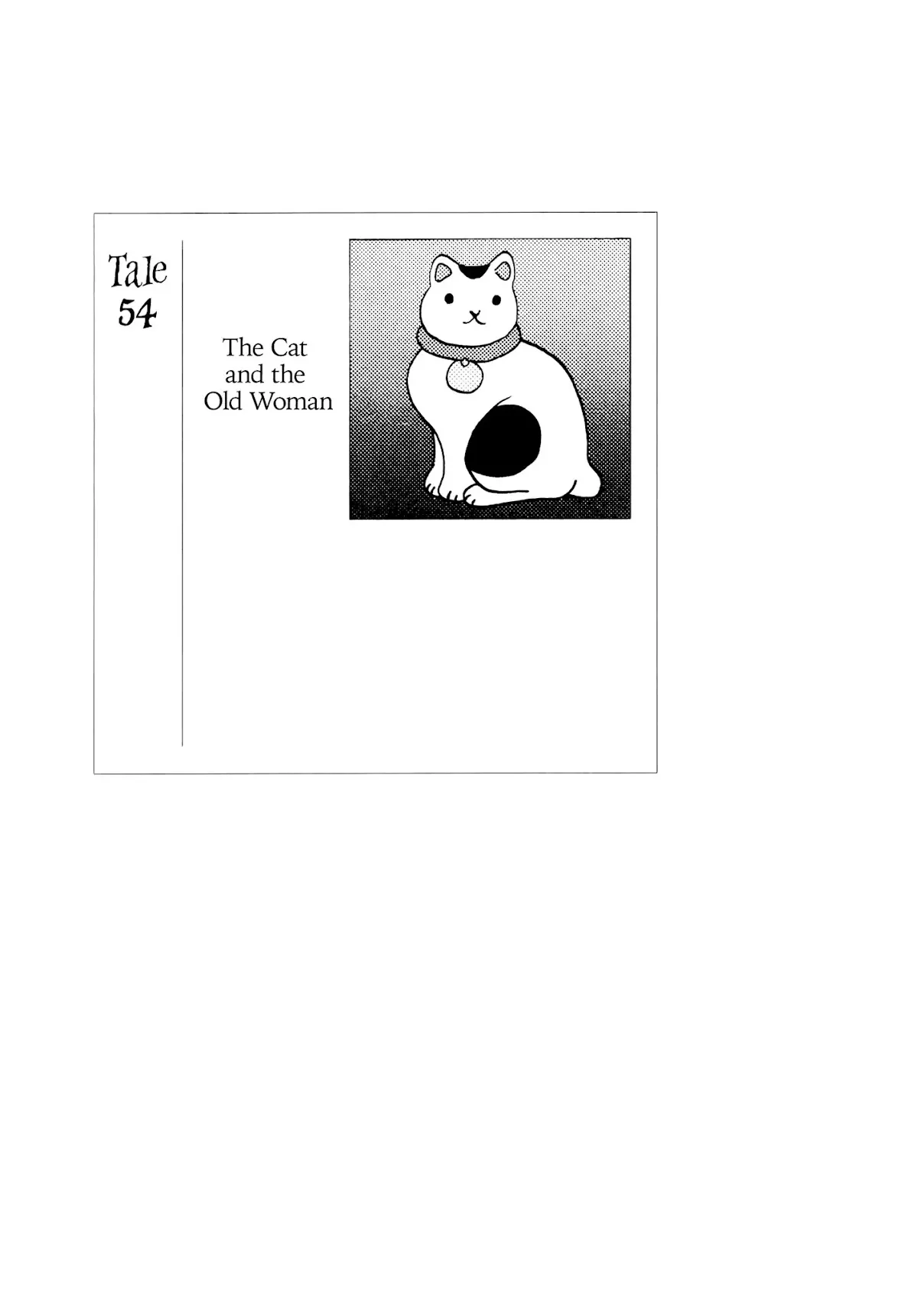 Read Hyaku Monogatari Chapter 54 - The Cat and The Old Woman Online