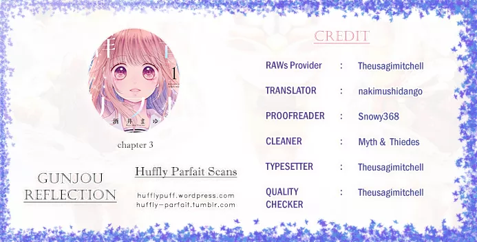 Read Gunjou Reflection Chapter 3 Online