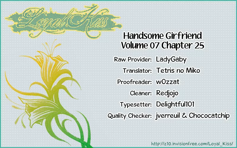 Read Handsome Girlfriend Chapter 25 Online