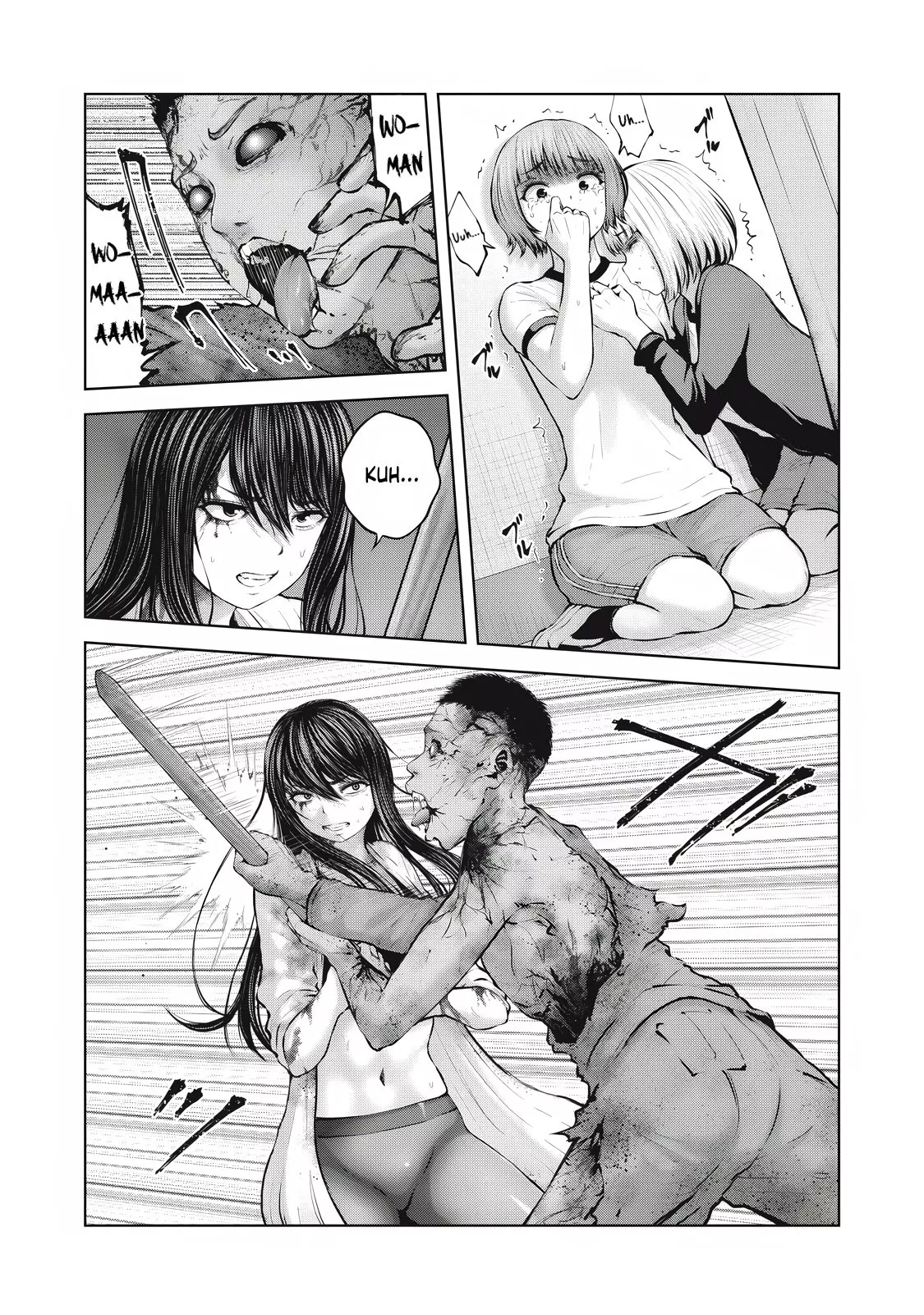 Read Zombie Sekai de Harem wo Tsukurou! Chapter 4.2 - Let's Fight Sexy Zombies! ② Online