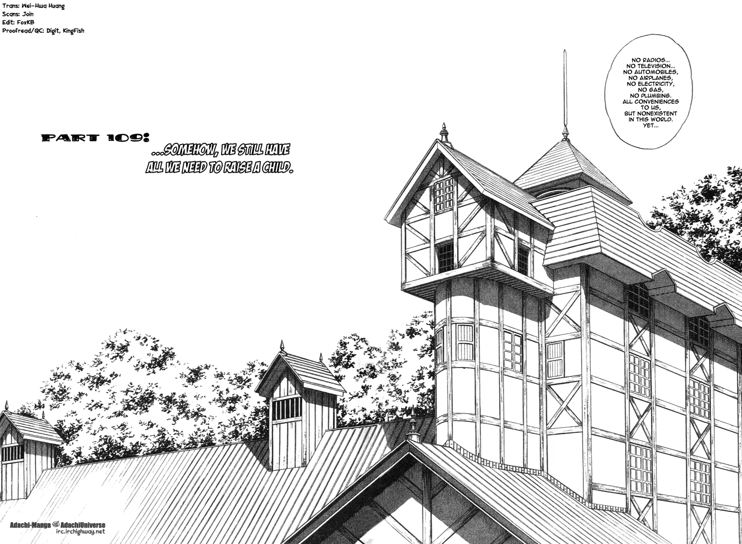 Read Nijiiro Togarashi Chapter 109 - Somehow, We still have all we need to raise a child Online