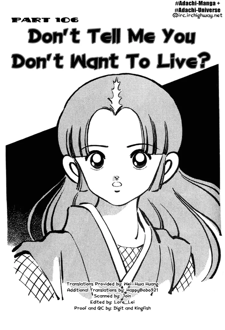 Read Nijiiro Togarashi Chapter 106 - Don't tell me you don't want to live? Online