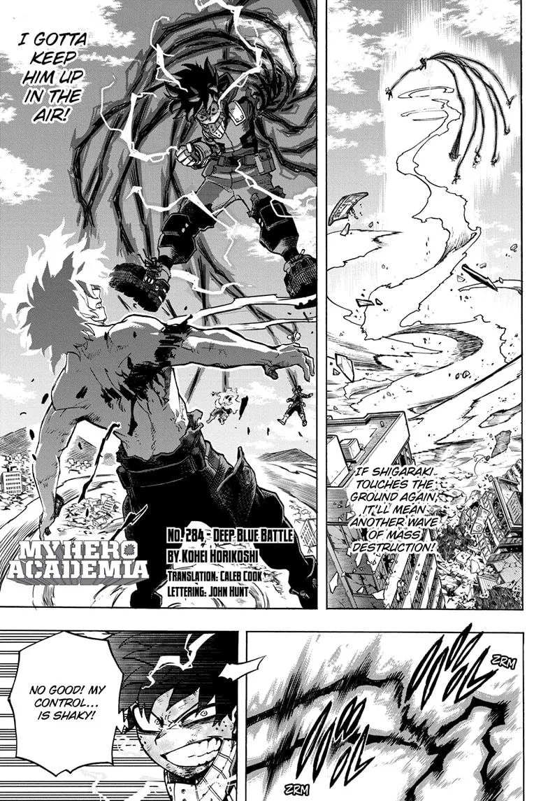 Read Boku no Hero Academia Chapter 284 Online