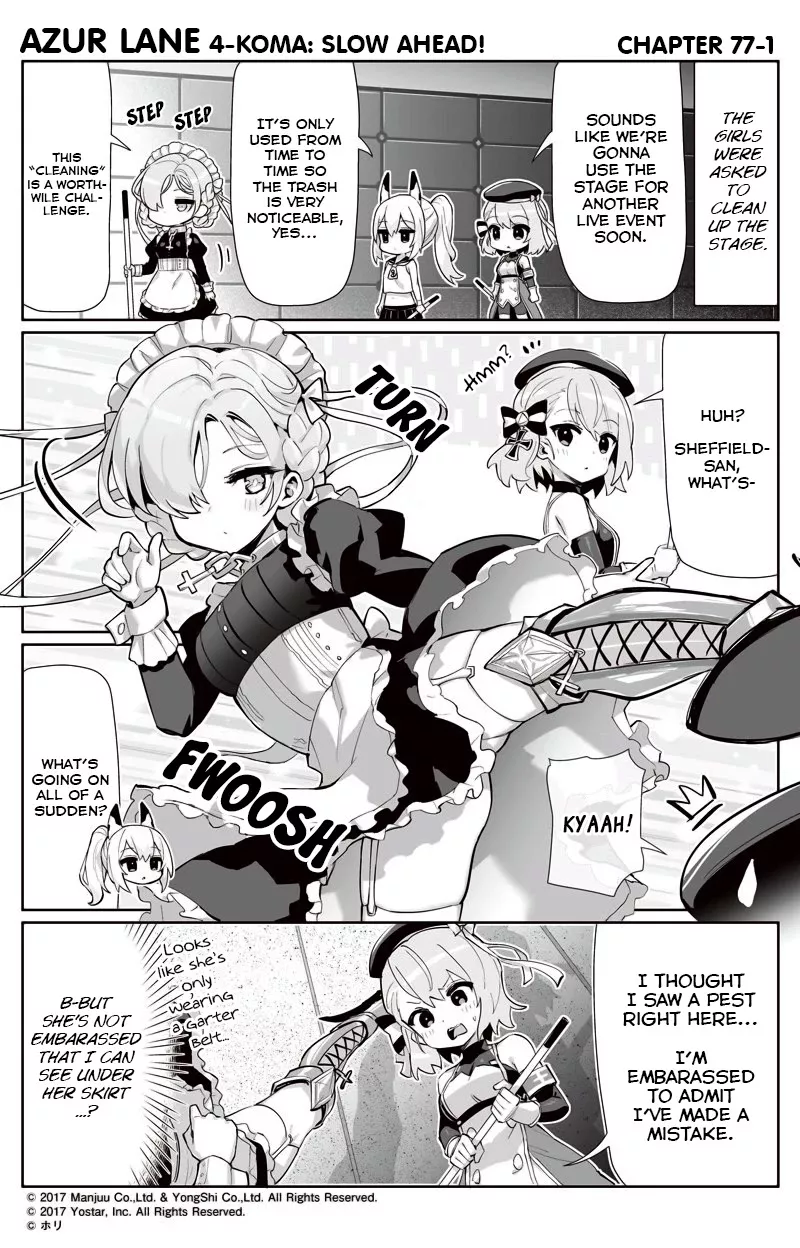 Read Azur Lane 4-koma: Slow Ahead Chapter 77 Online