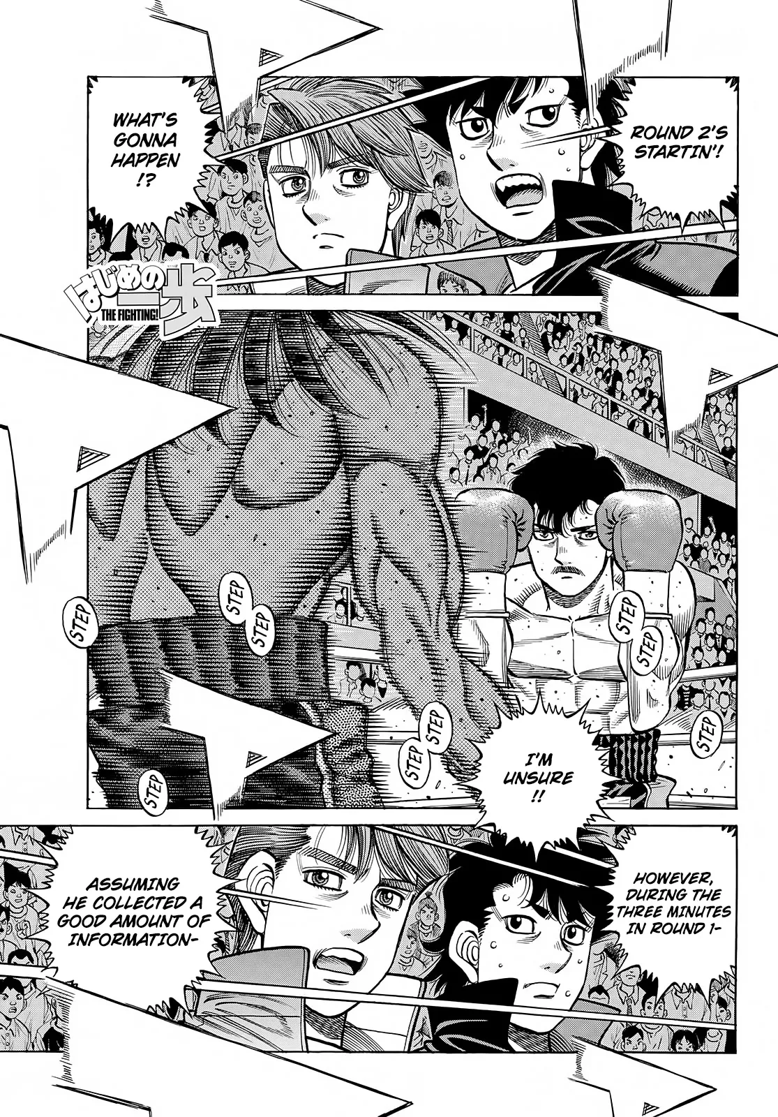 Read Hajime no Ippo Chapter 1397 - Ricardo's Choice Online