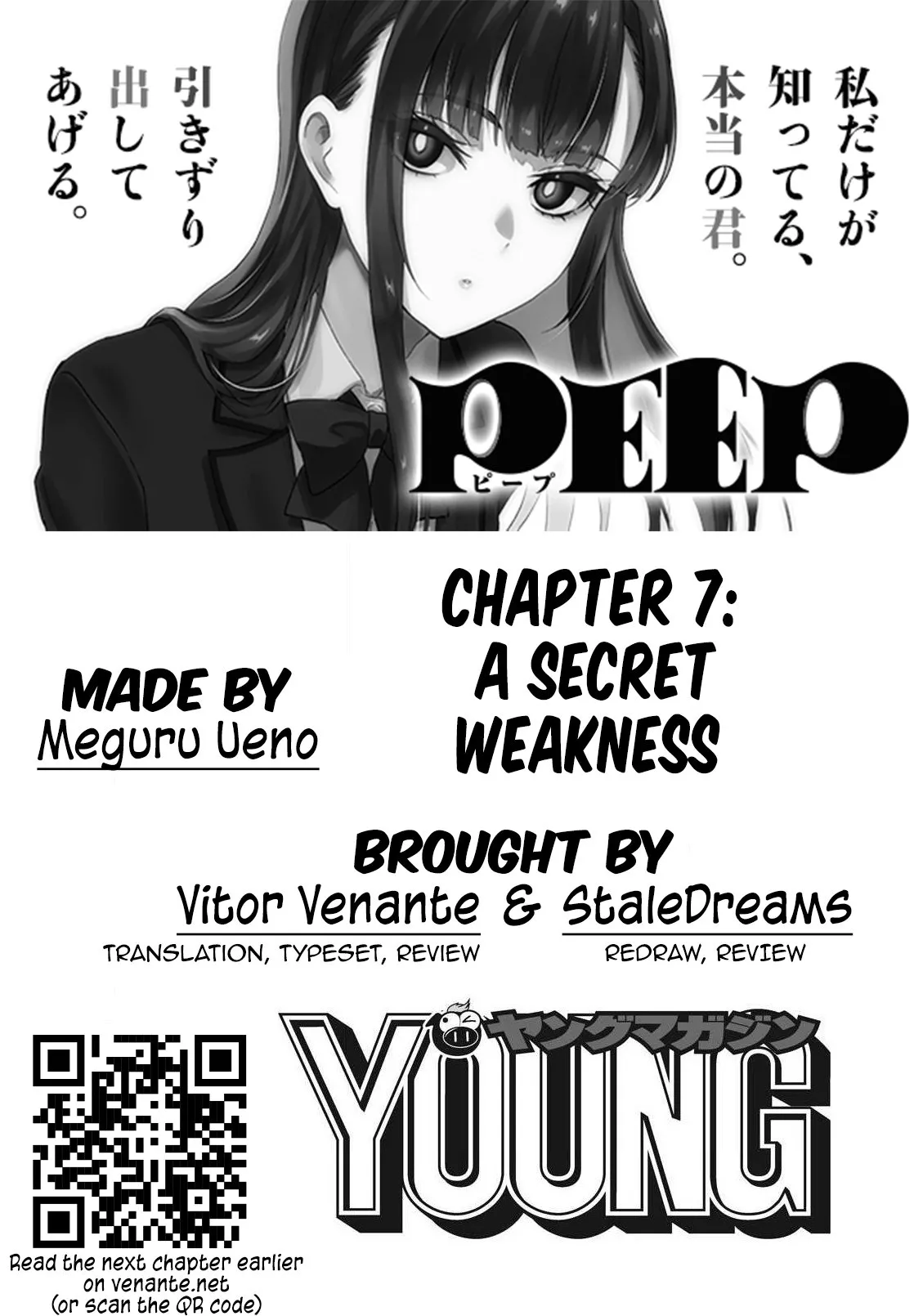 Read PEEP Chapter 7 - A Secret Weakness Online