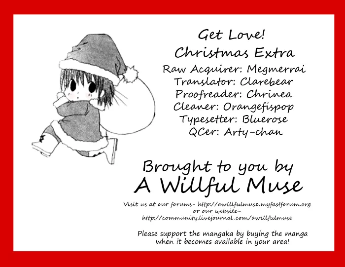 Read Get Love!! Chapter 28.1 - Christmas!! Online