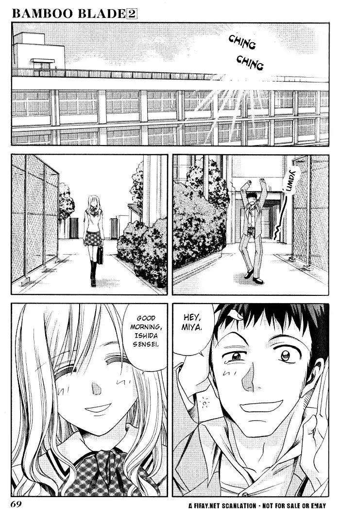 Read Bamboo Blade Chapter 14 - Miya Miya And The Offense Drill Online