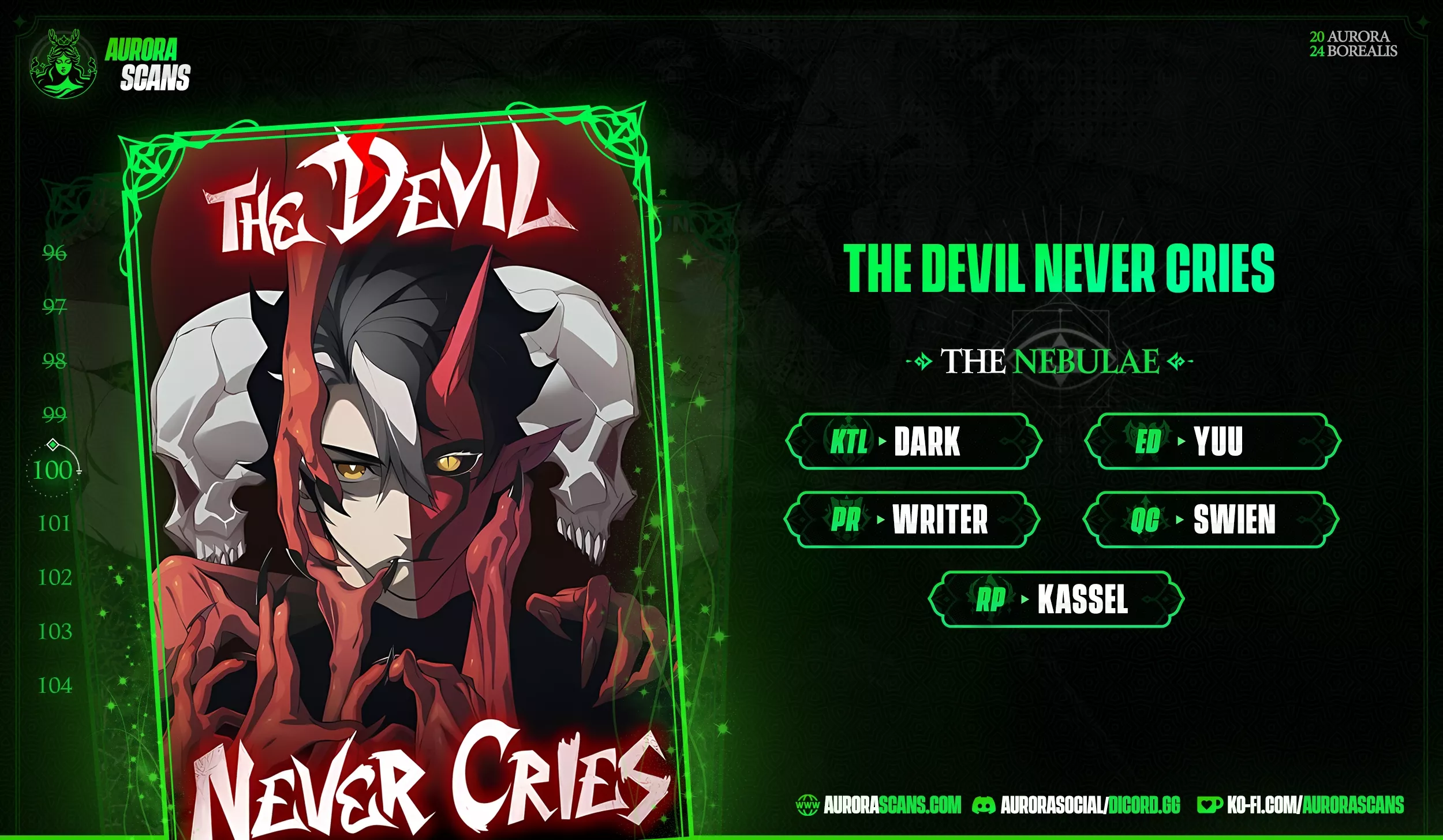 Read The Devil Never Cries Chapter 100 Online