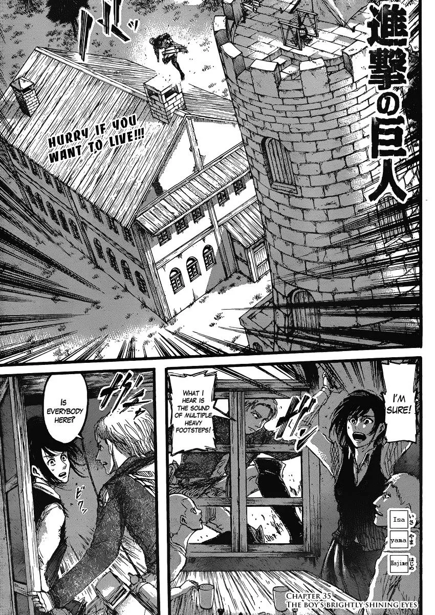 Read Attack on Titan Chapter 35 Online