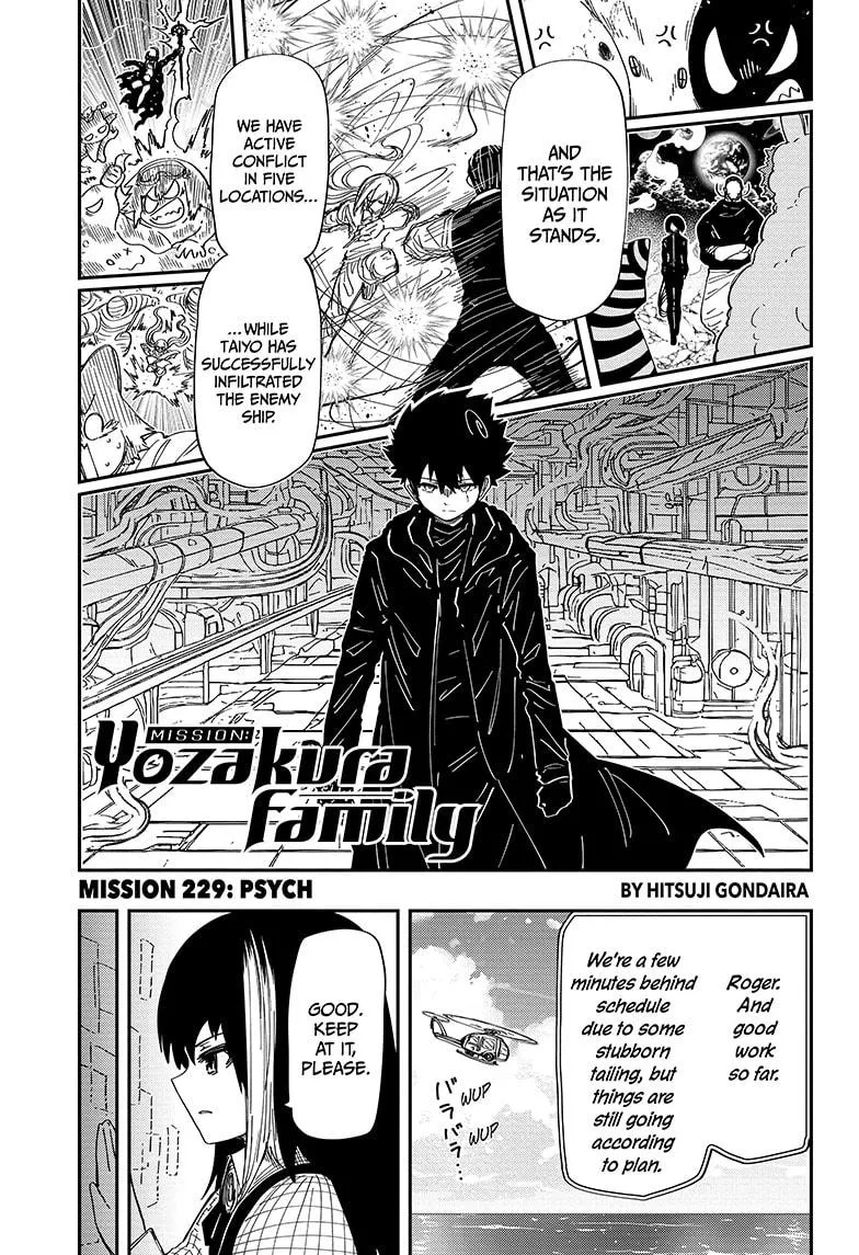 Read Mission: Yozakura Family Chapter 229 Online