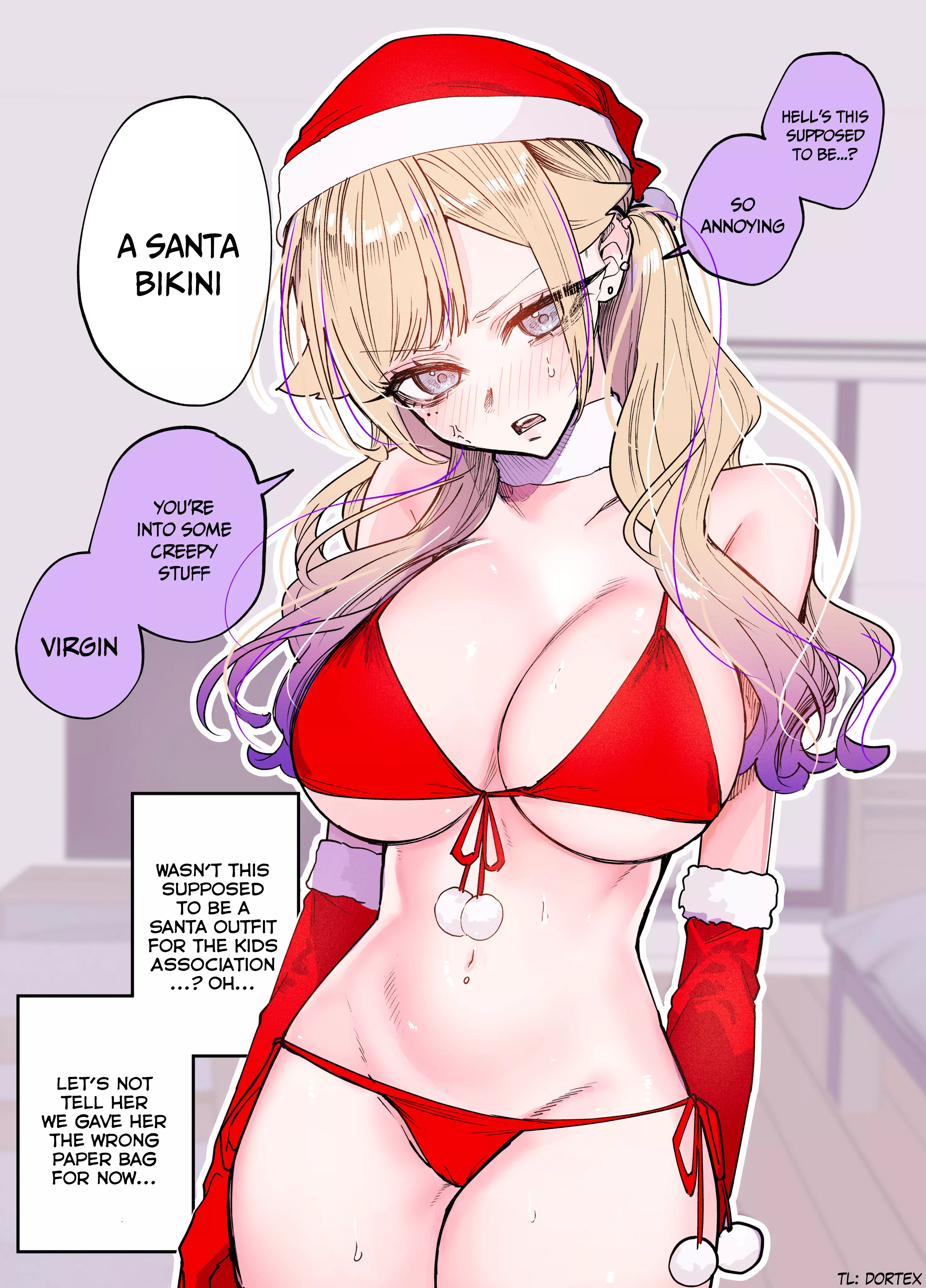 Read Namaiki na Gal Ane wo Wakaraseru Hanashi Chapter 21.4 - (Twitter/X Christmas Bonus) Online