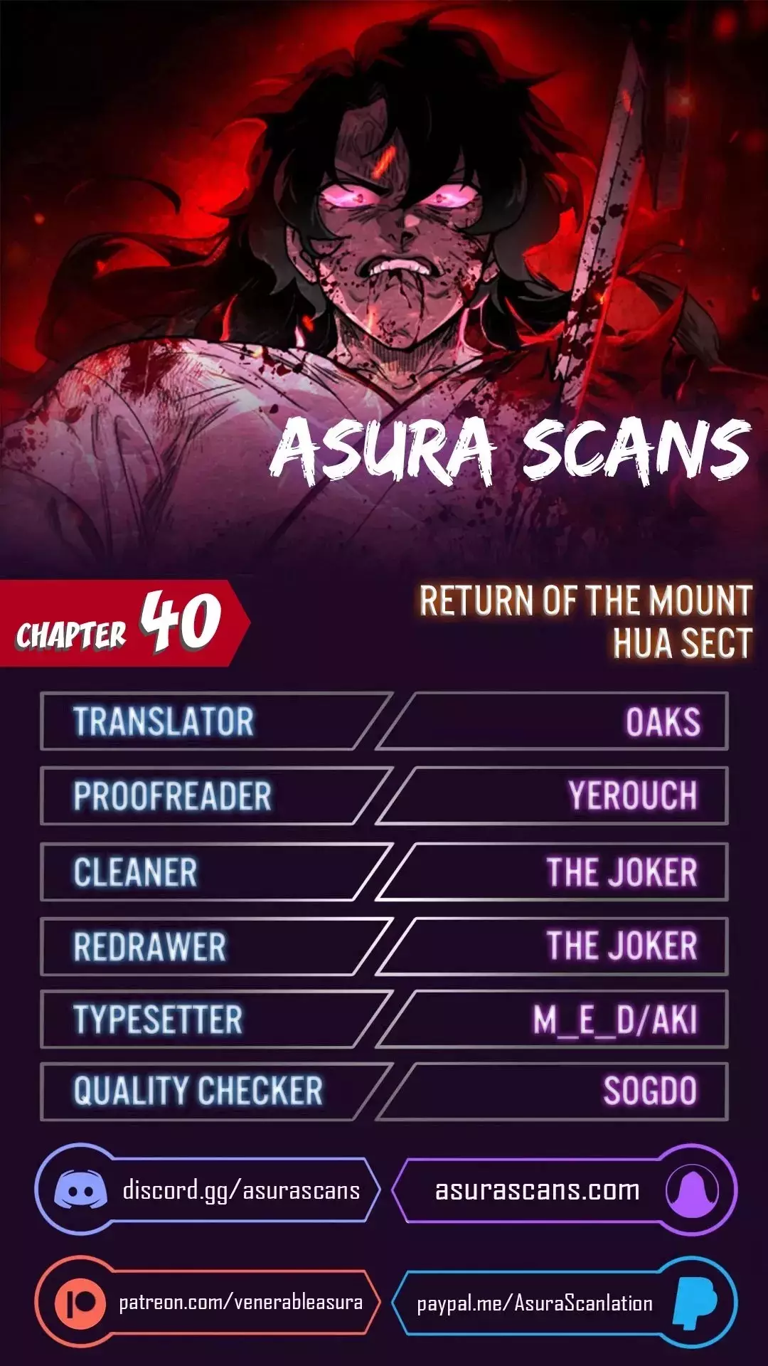 Read Return Of The Mount Hua Sect Chapter 40 Online