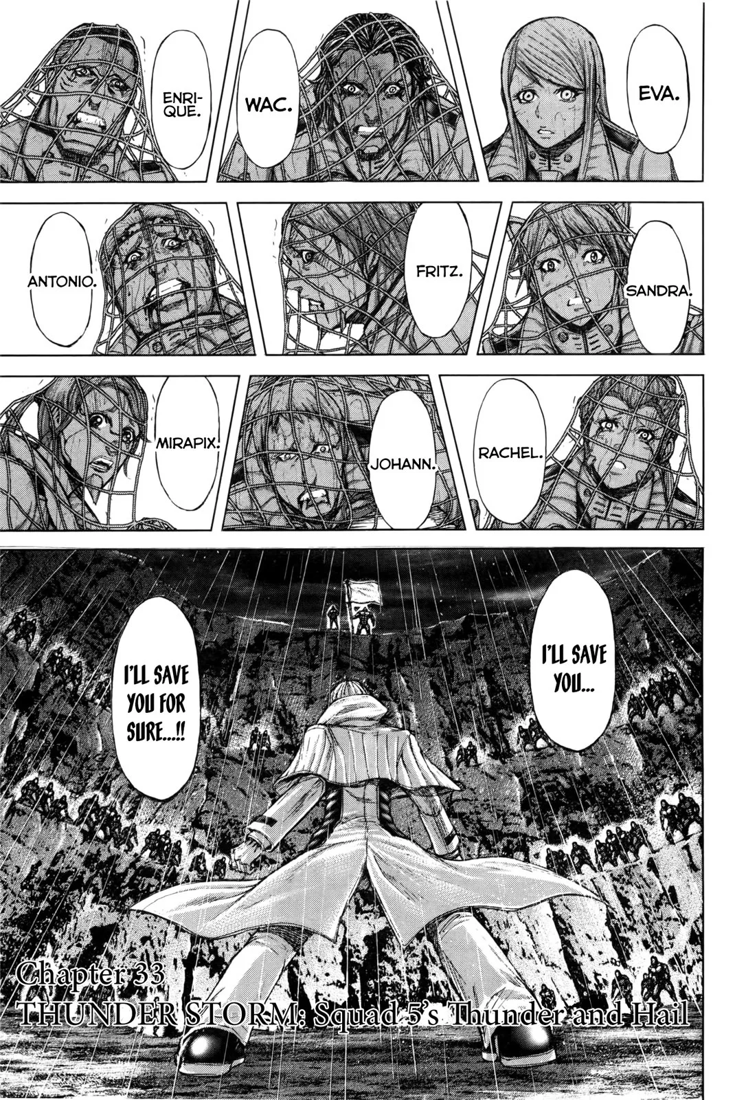 Read Terra Formars Chapter 33 - THUNDER STORM Squad 005s Thunder and Hail Online