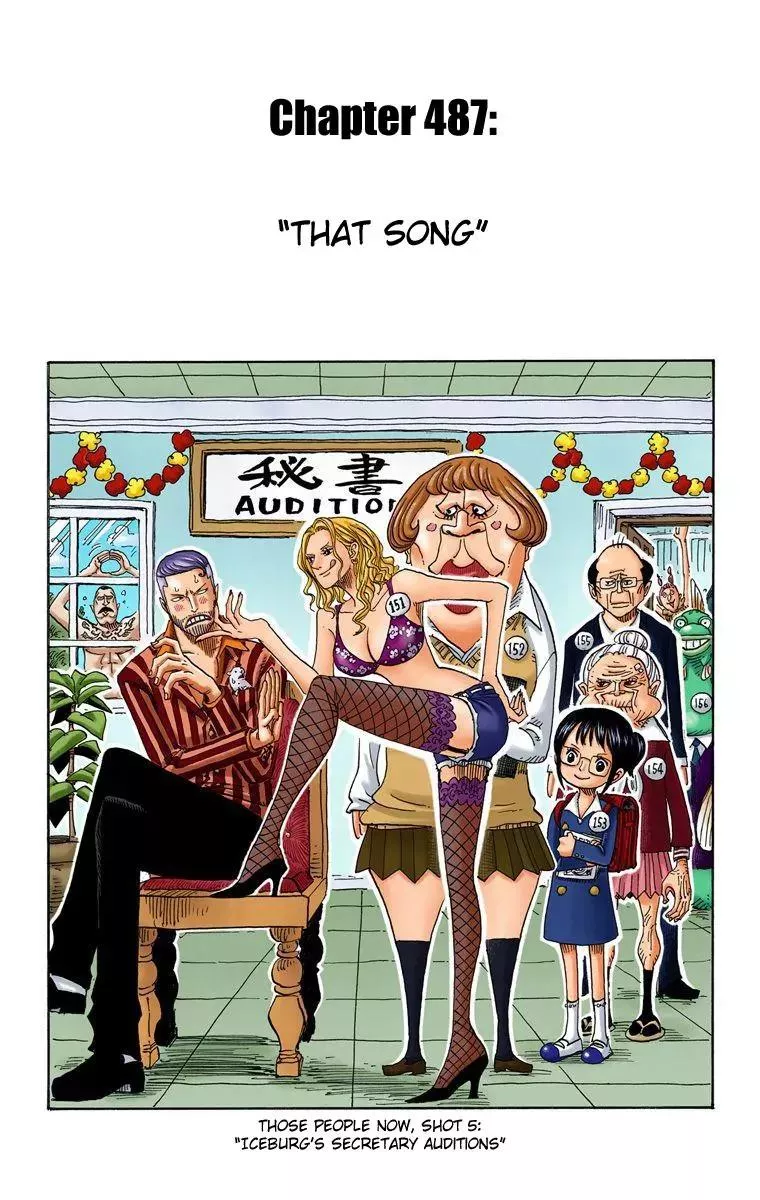 Read One Piece Chapter 487 - That Song Online