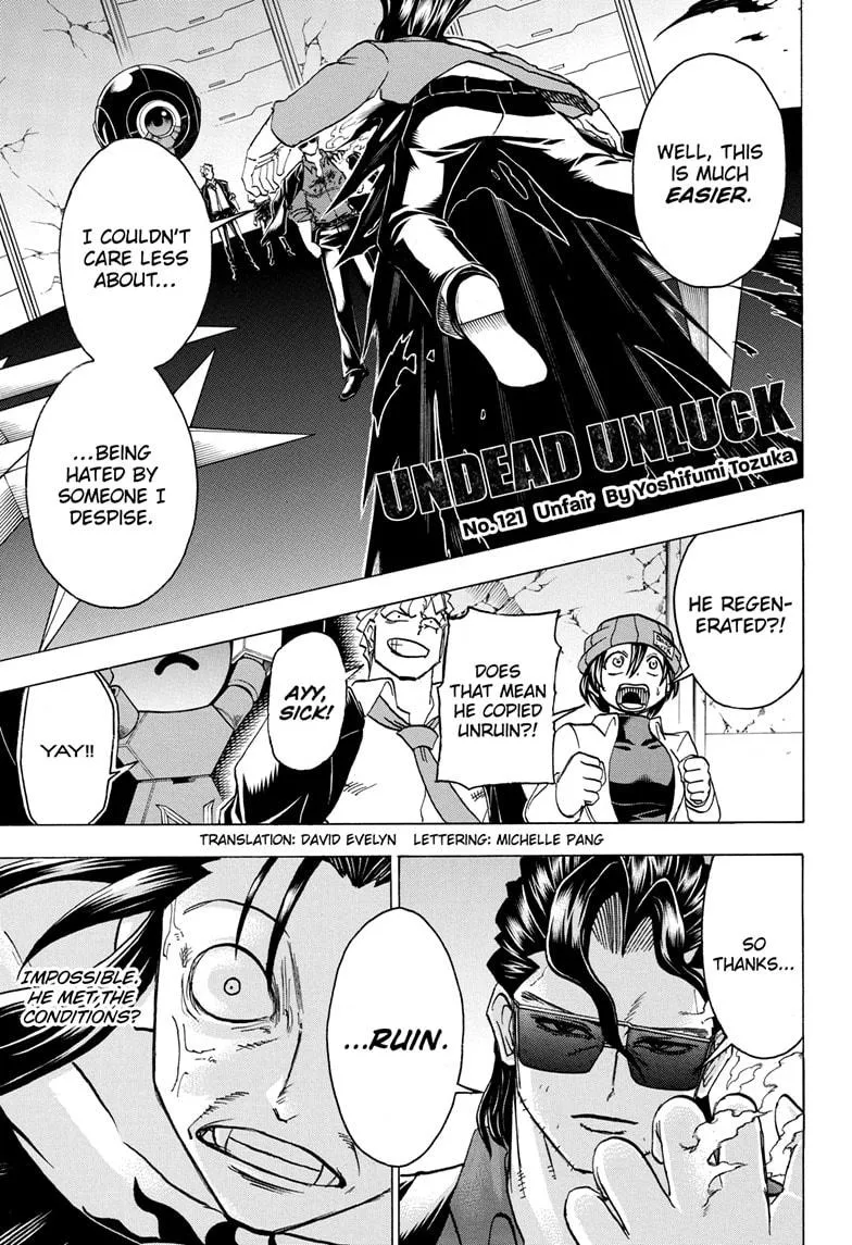 Read Undead + Unluck Chapter 121 Online