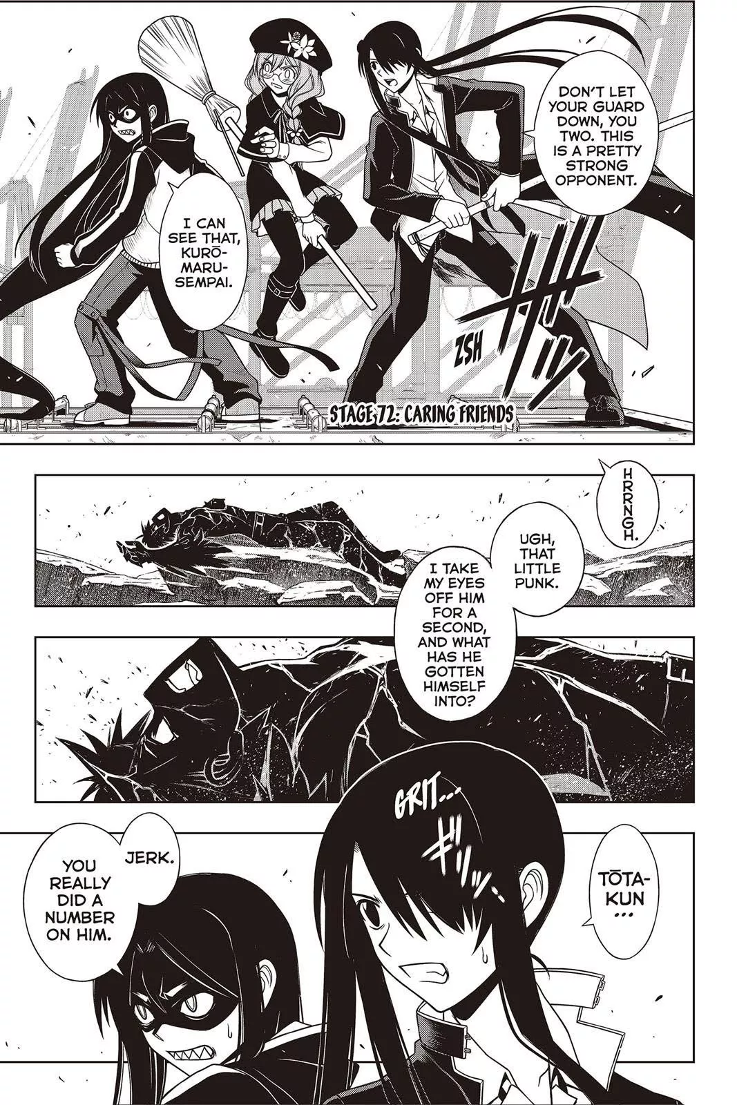 Read UQ HOLDER! Chapter 72 Online