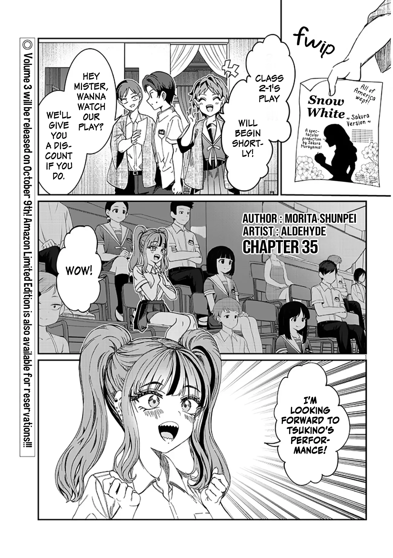Read Kimi wa Yakamashi Tojite yo Kuchi wo! Chapter 35 Online