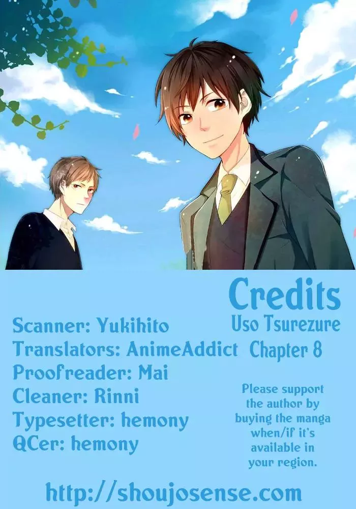 Read Uso Tsuredure Chapter 8 Online