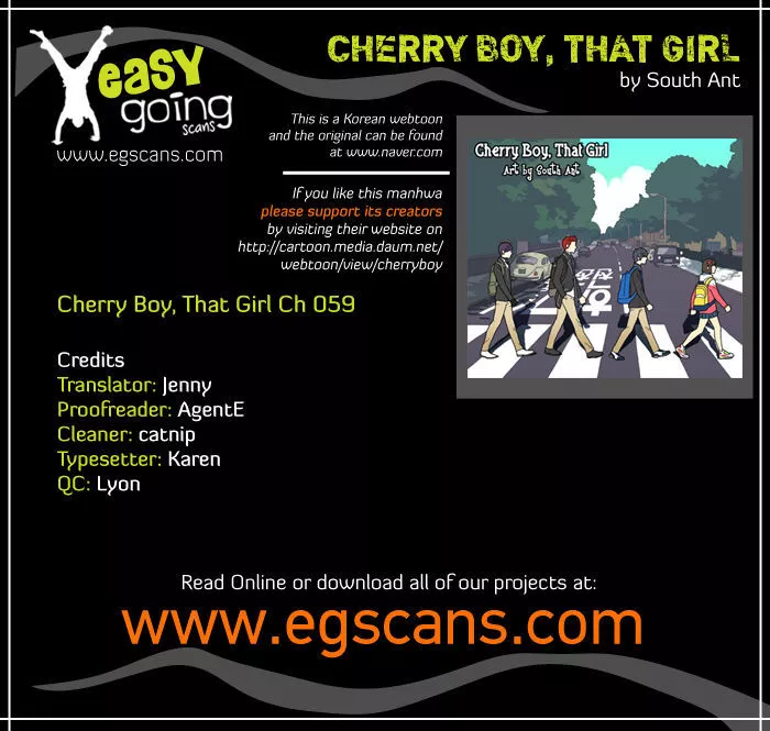 Read Cherry Boy, That Girl Chapter 59 Online