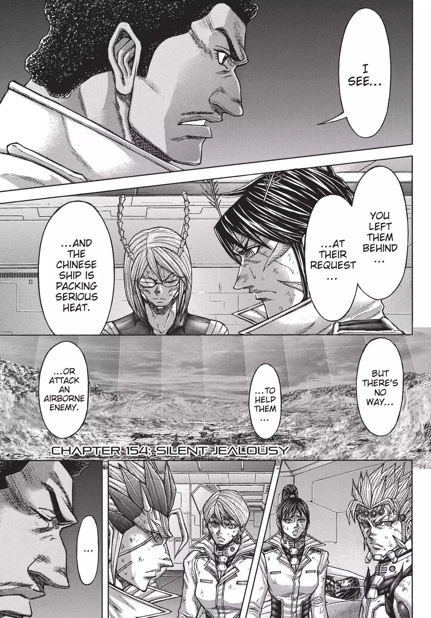 Read Terra Formars Chapter 154 - Silent Jealousy Online