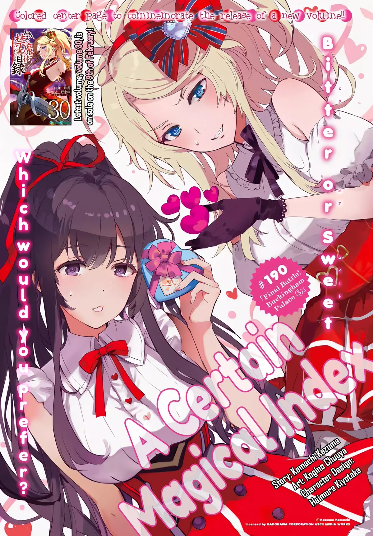 Read To Aru Majutsu no Kinsho Mokuroku Chapter 190 - Final Battle! Buckingham Palace ⑤ Online