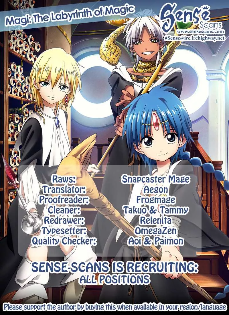 Read Magi – Labyrinth of Magic Chapter 208 - The Man Called Ren Koumei Online