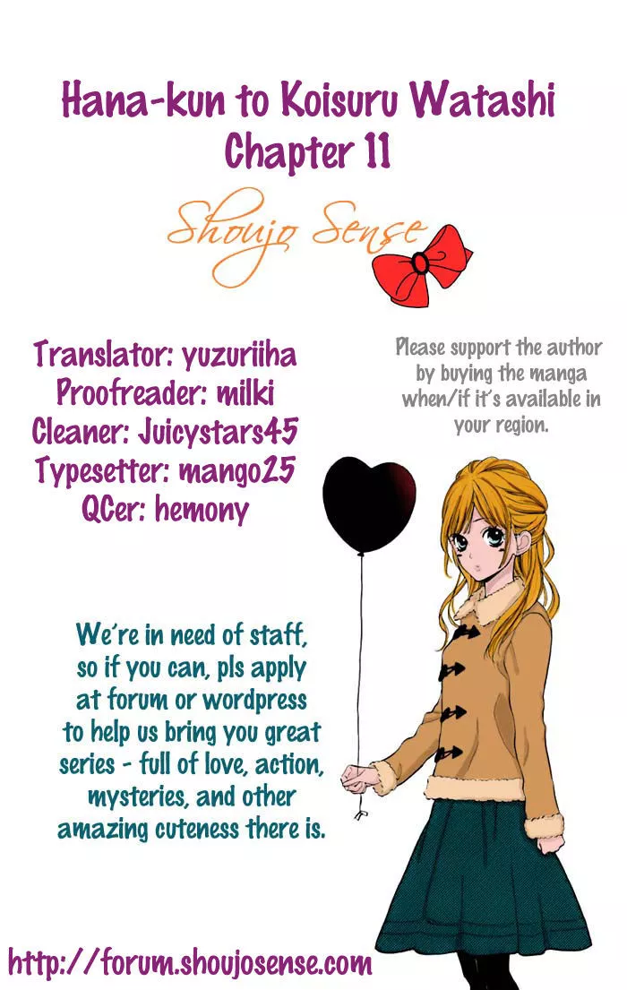 Read Hana-kun to Koisuru Watashi Chapter 11 - Special Day Online