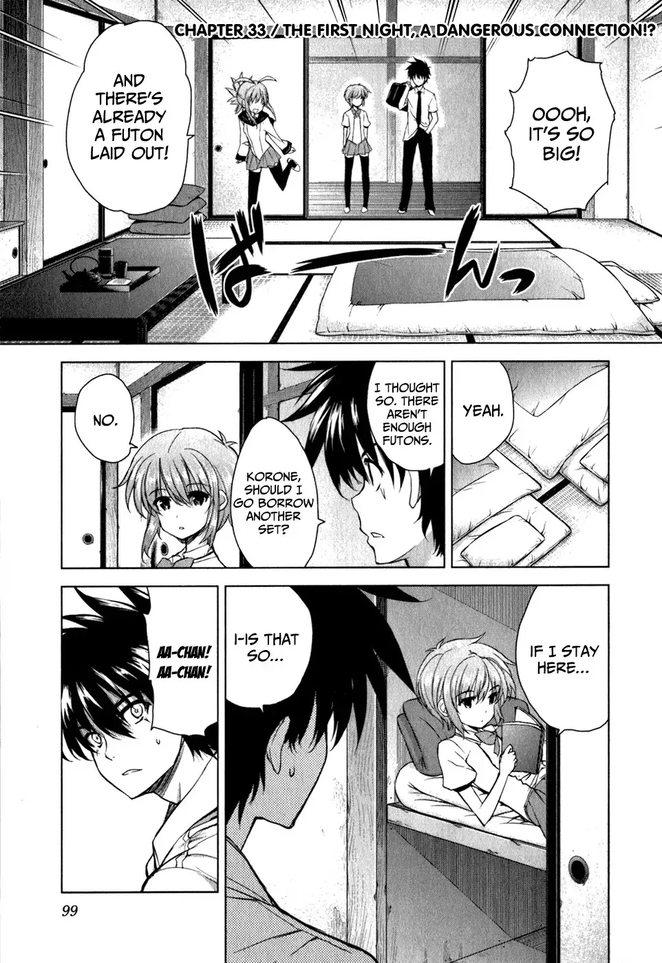 Read Ichiban Ushiro no Daimaou Chapter 33 - The First Night, a Dangerous Connection!? Online