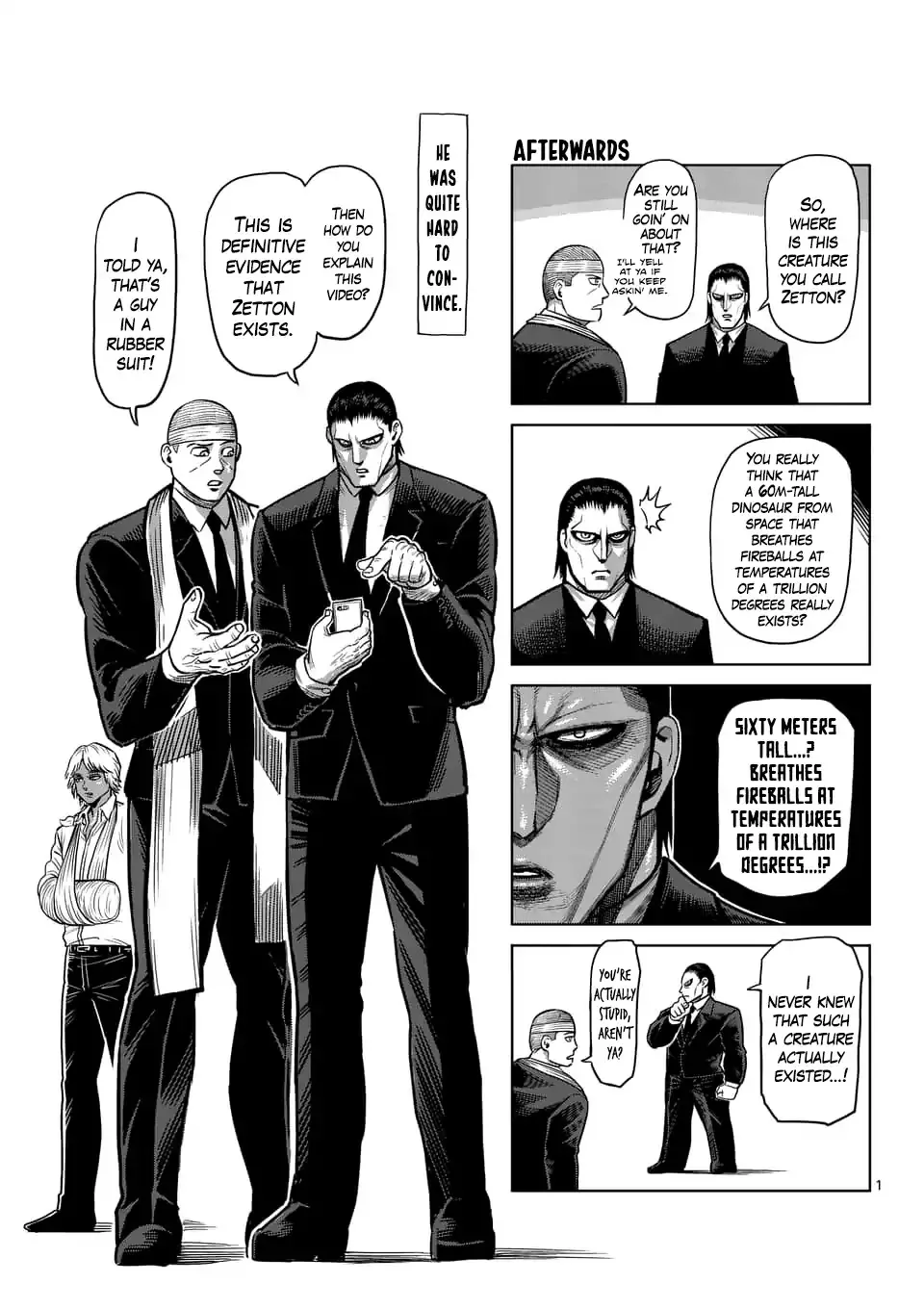 Read Kengan Ashura Chapter 140.5 - 4-Panel Extras (2) Online