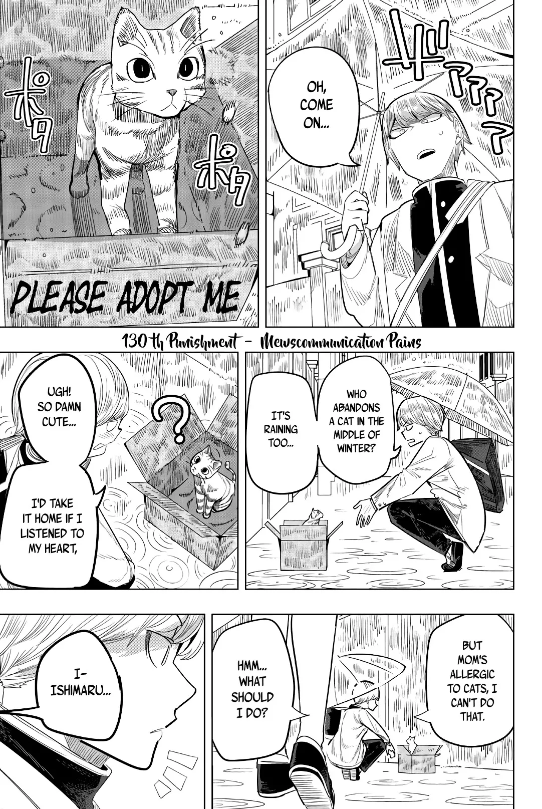 Read Houkago no Goumon Shoujo Chapter 130 - Mewscommunication Pains Online