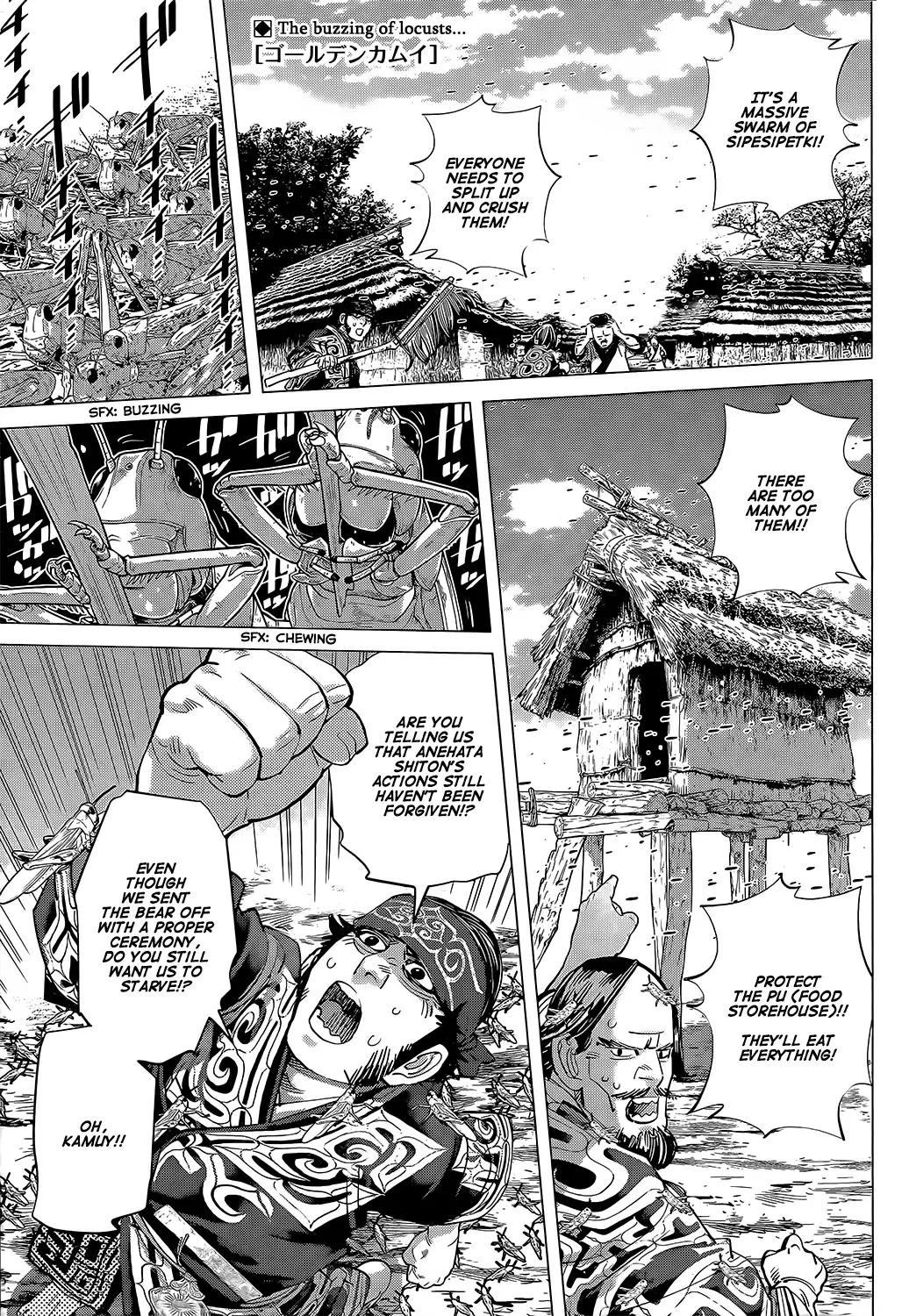 Read Golden Kamuy Chapter 115 - Plague of Locusts Online