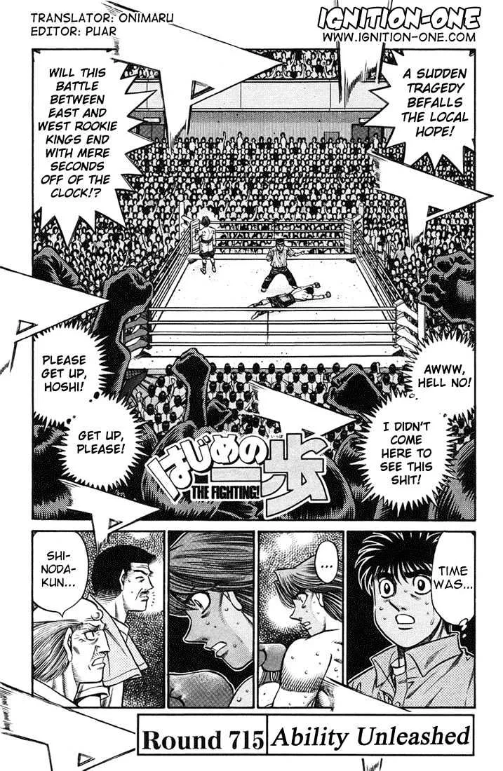 Read Hajime no Ippo Chapter 715 - Ability unleashed Online