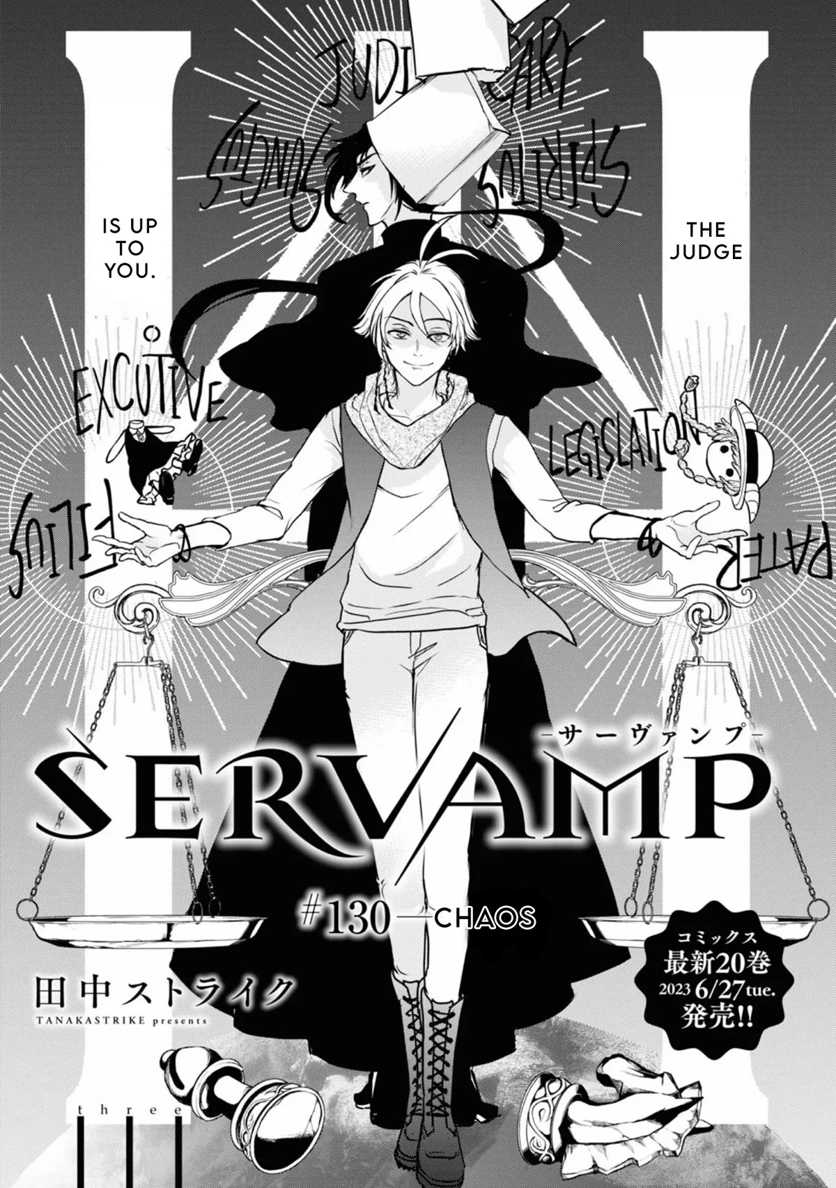 Read Servamp Chapter 130 - Chaos Online