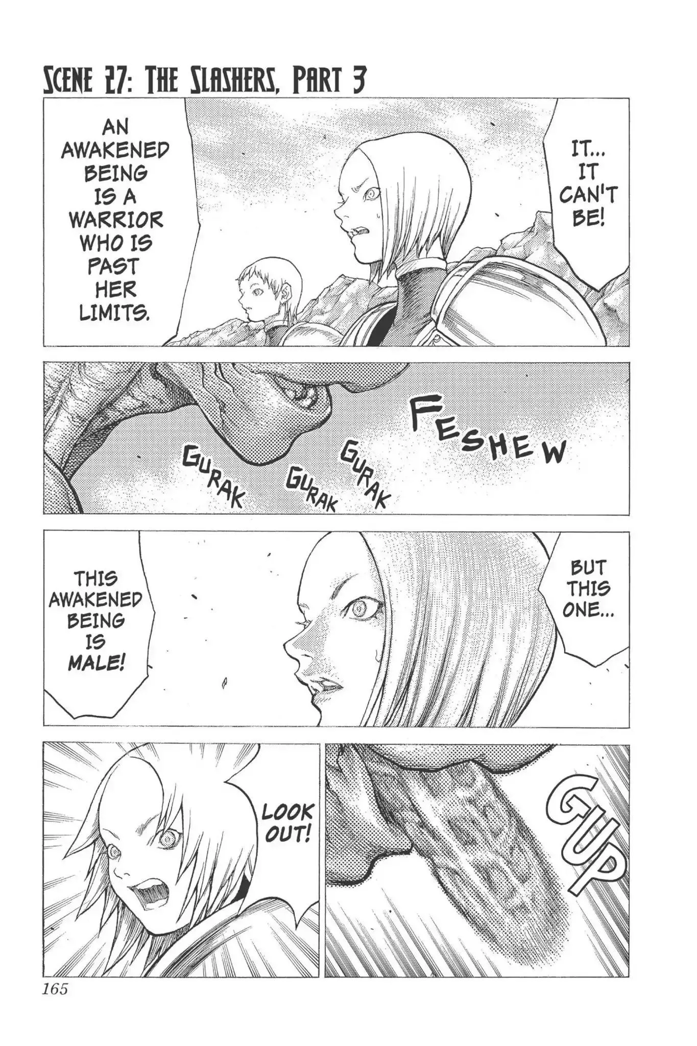 Read Claymore Chapter 27 - Vol.5 Scene 27: The Slashers, Part 3 Online