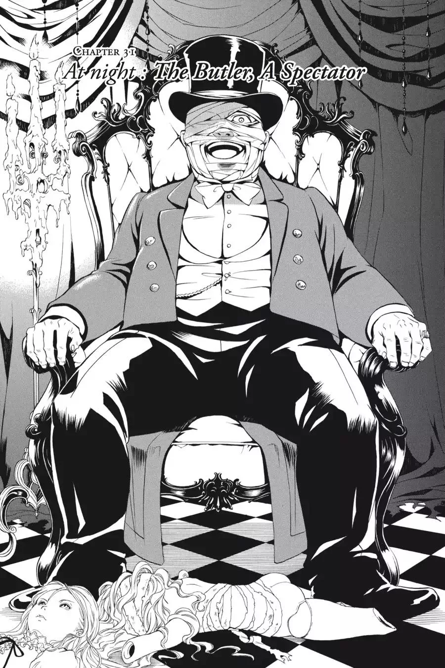 Read Kuroshitsuji Chapter 31 - At night: The Butler, A Spectator Online