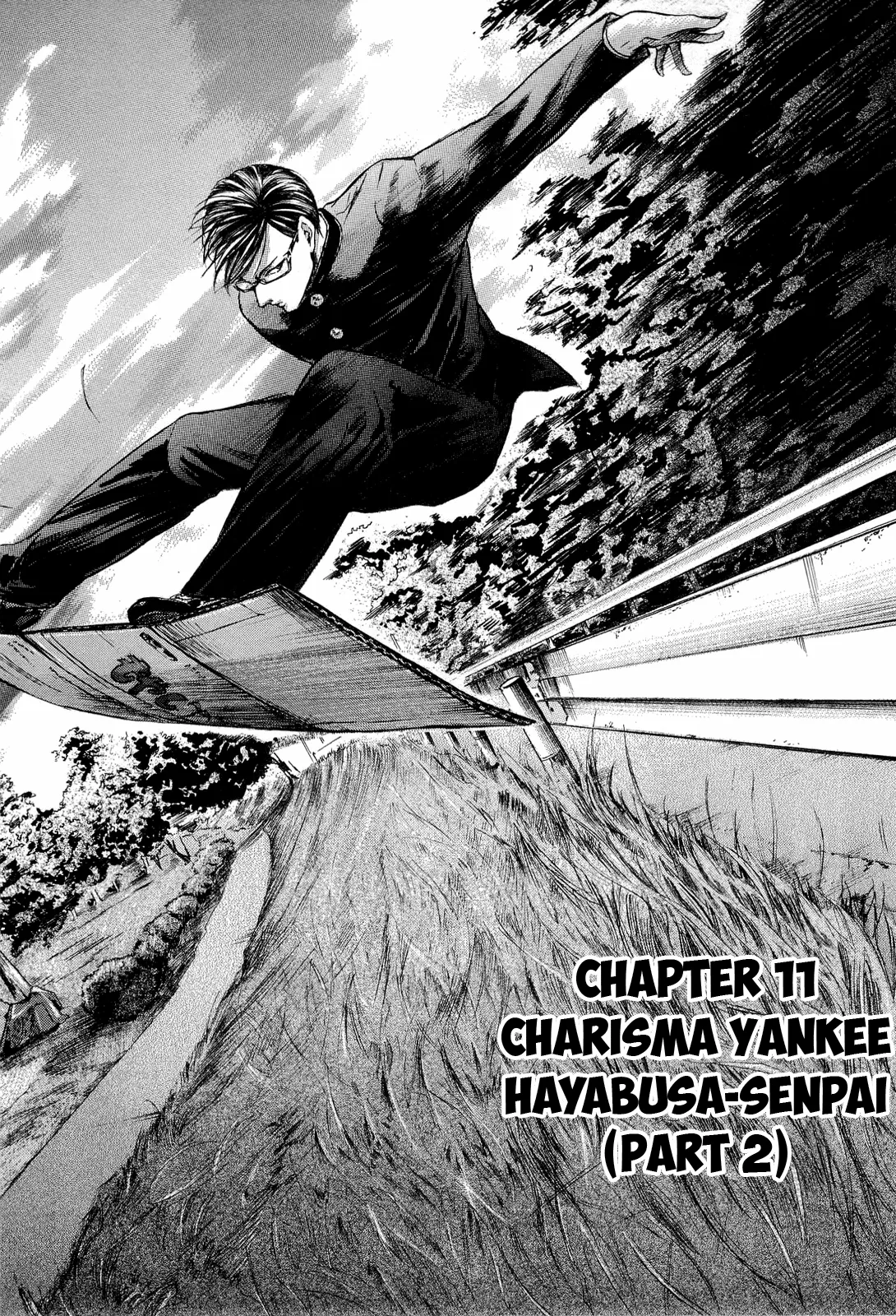 Read Sakamoto desu ga? Chapter 11 - Charisma Yankee Hayabusa-senpai (Part 2) Online