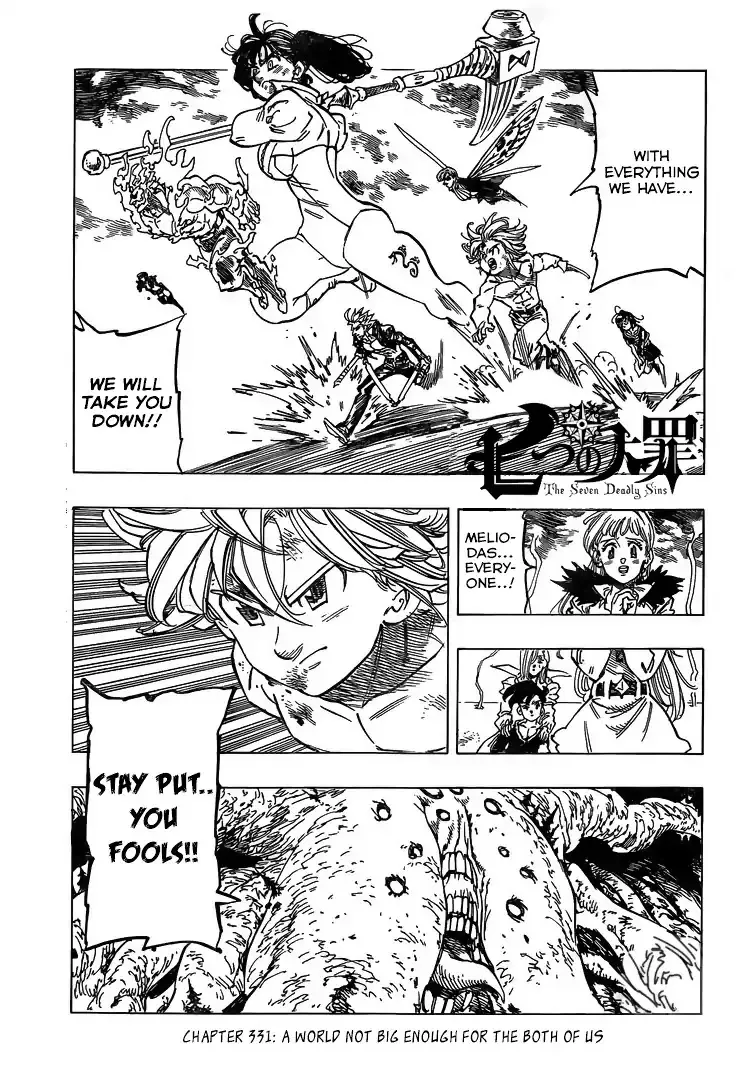 Read Nanatsu no Taizai Chapter 331 - A World Not Big Enough for the Both of Us Online