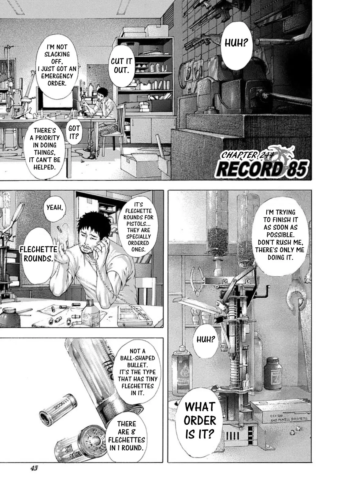 Read Usogui Chapter 244 - Record 85 Online