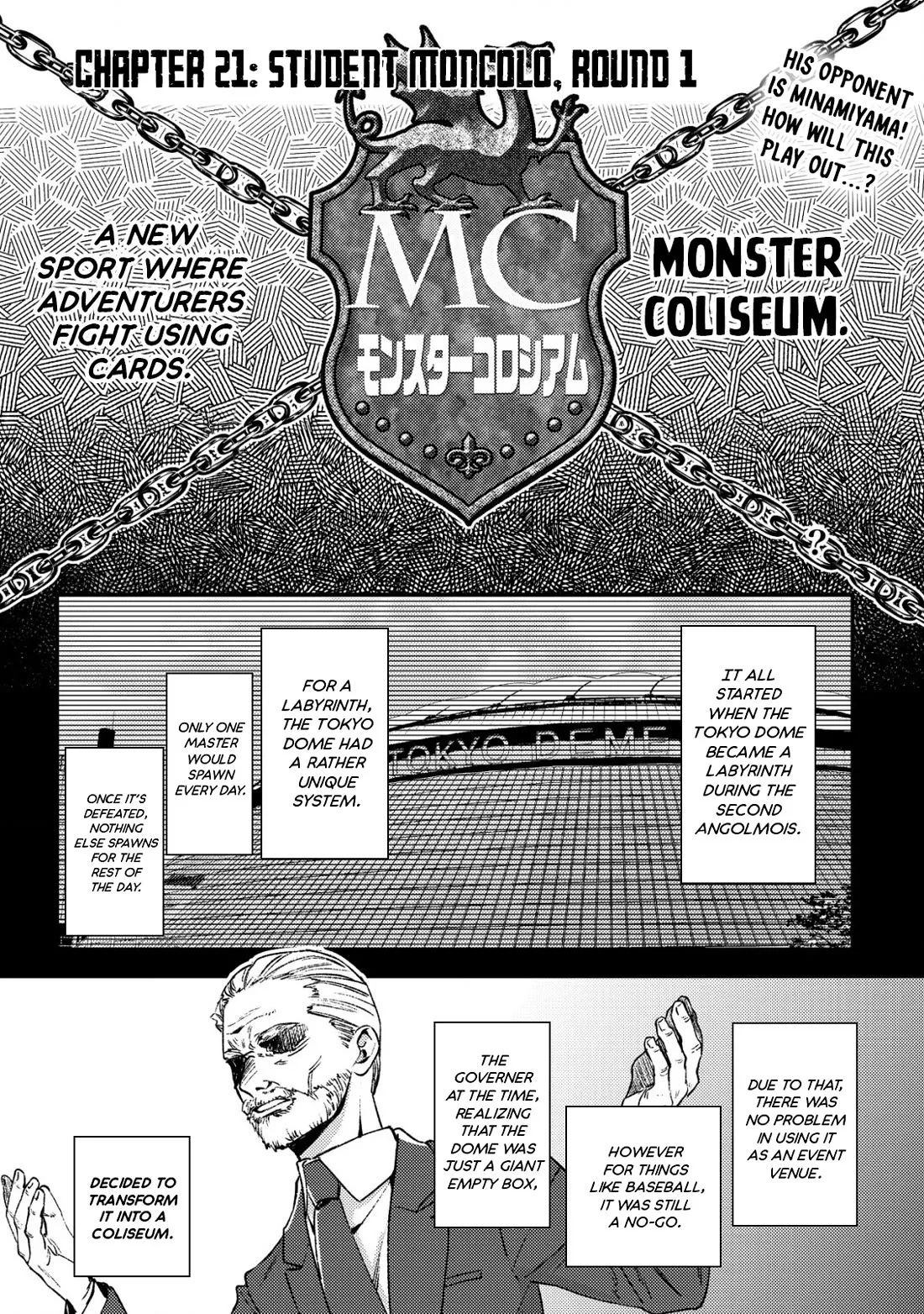 Read Can Even a Mob High Schooler Like Me Be a Normie If I Become an Adventurer? Chapter 21 - Student MonColo, Round 1 Online