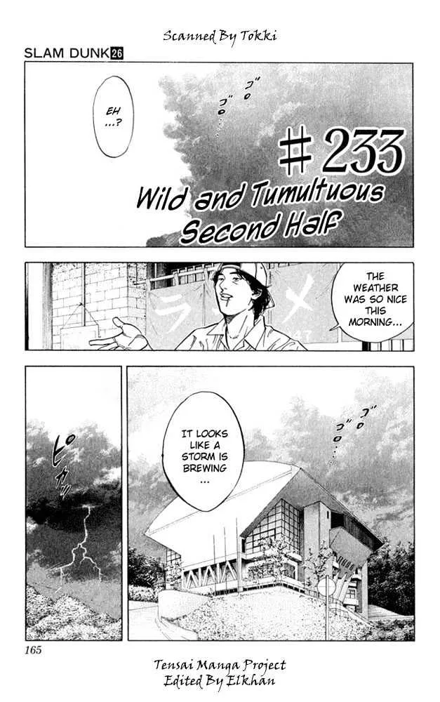 Read Slam Dunk Chapter 233 - Wild and Tumulthous Second Half Online