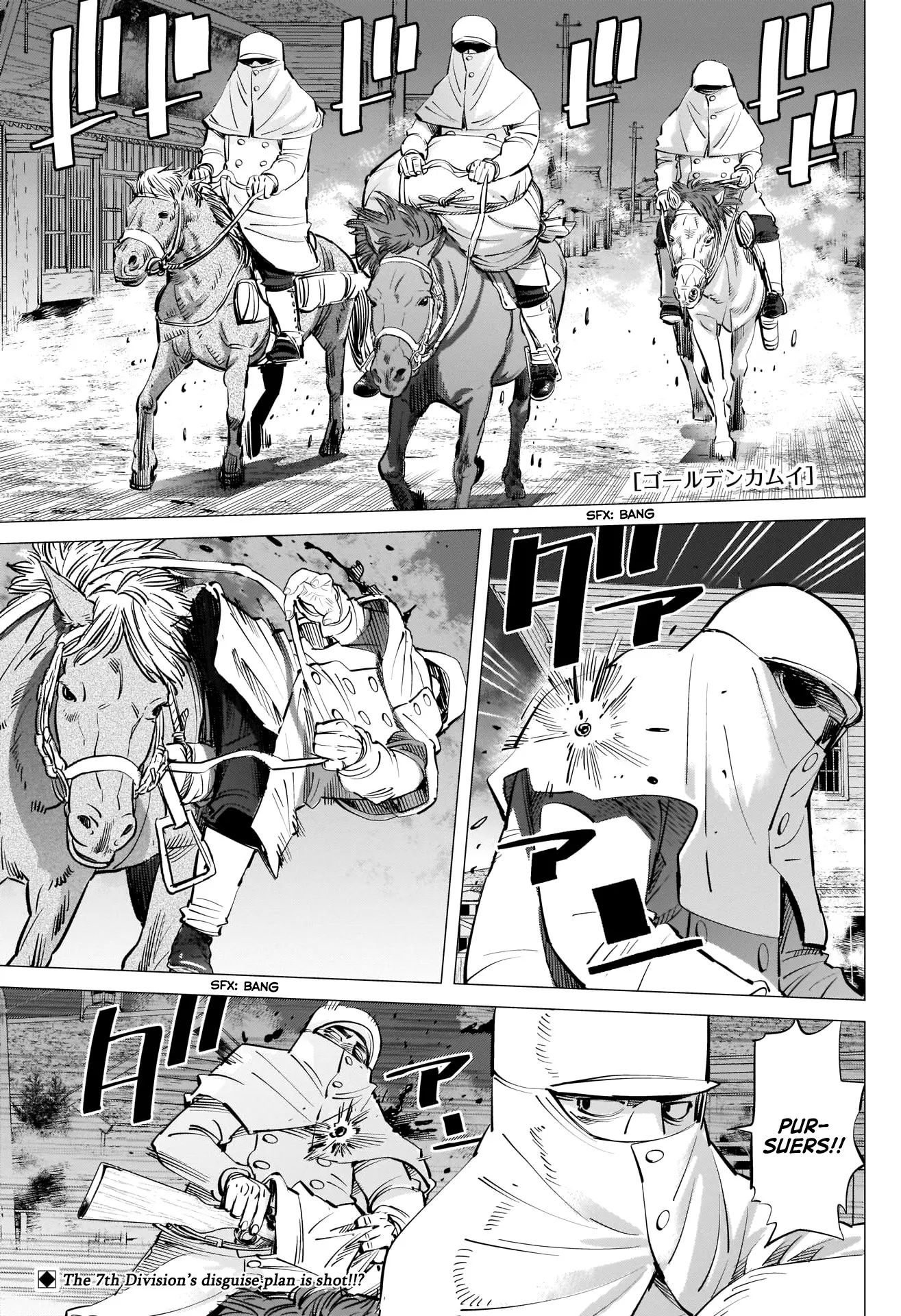 Read Golden Kamuy Chapter 263 - Oosawa Fusatarou, Also Known as Boutarou the Pirate Online