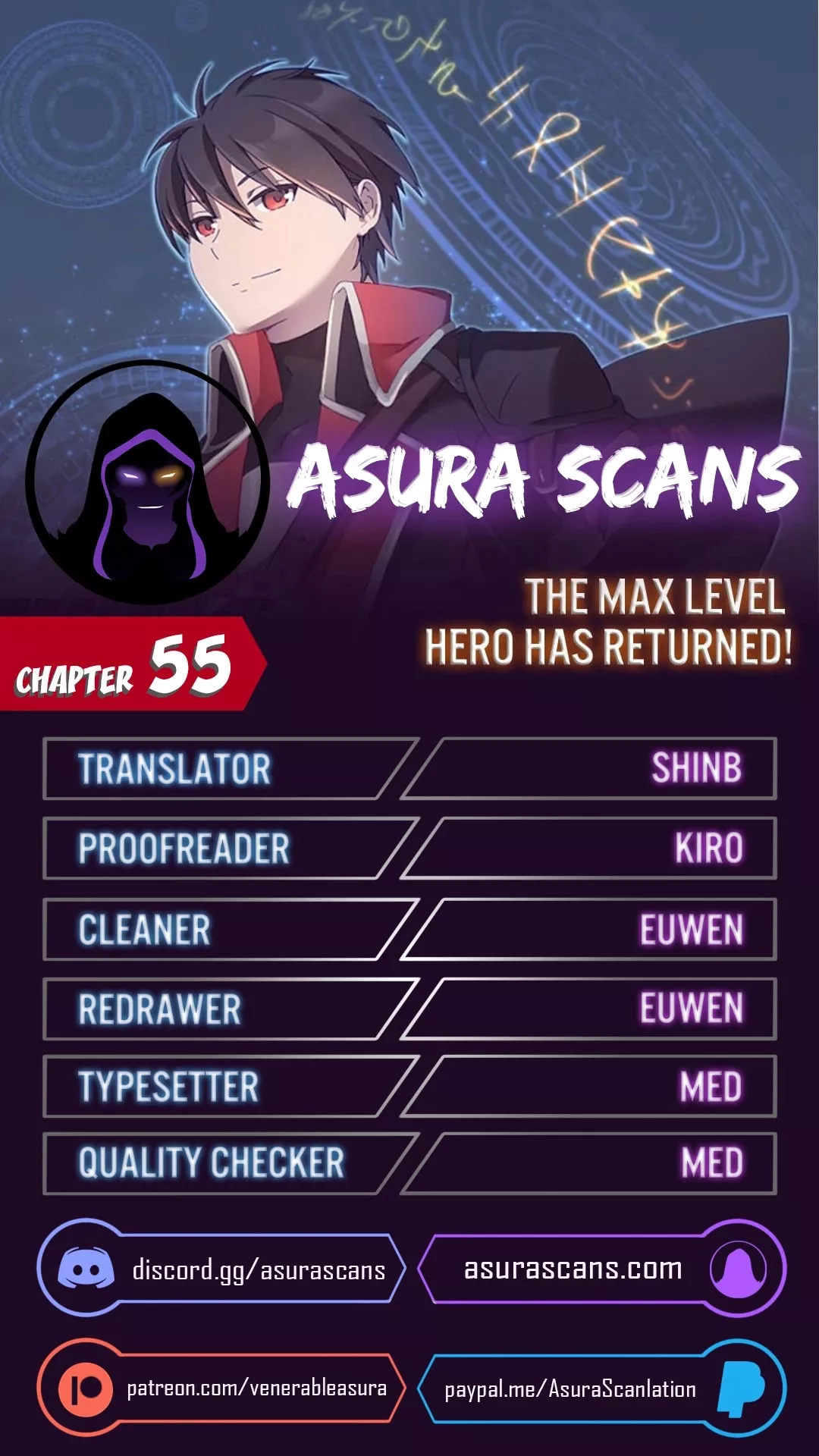 Read The Max Level Hero Has Returned! Chapter 55 Online