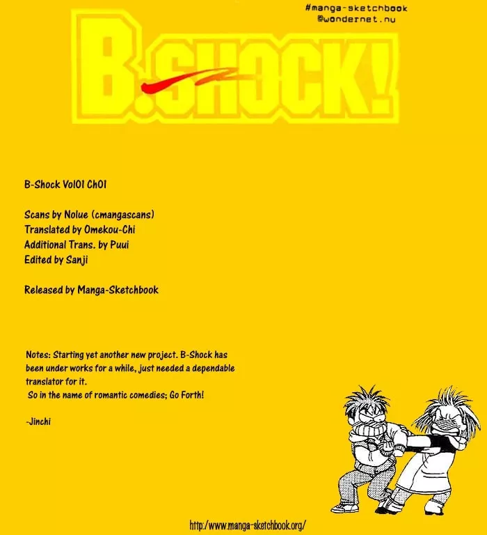 Read B-Shock! Chapter 1 - Arata & Hatsune Online