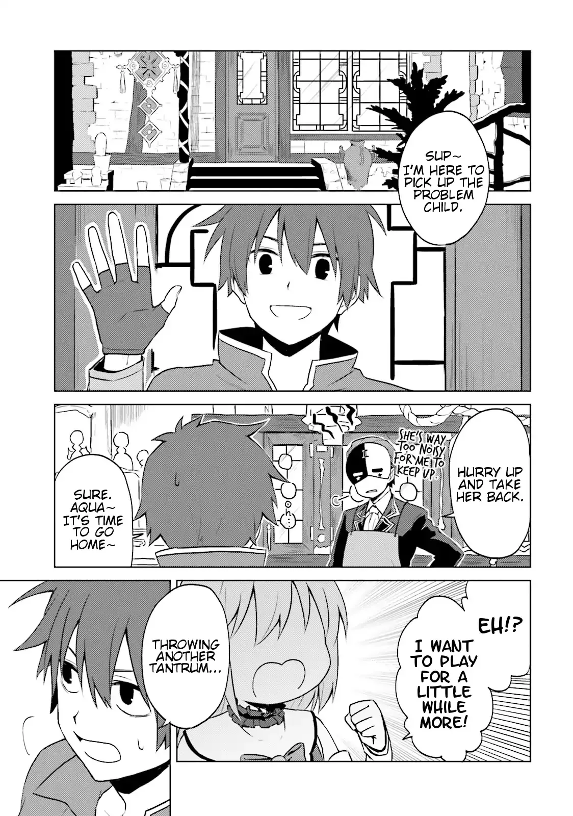 Read Kono Subarashii Sekai ni Nichijou wo! Chapter 17 - A Small Person In This Everyday Life! Online