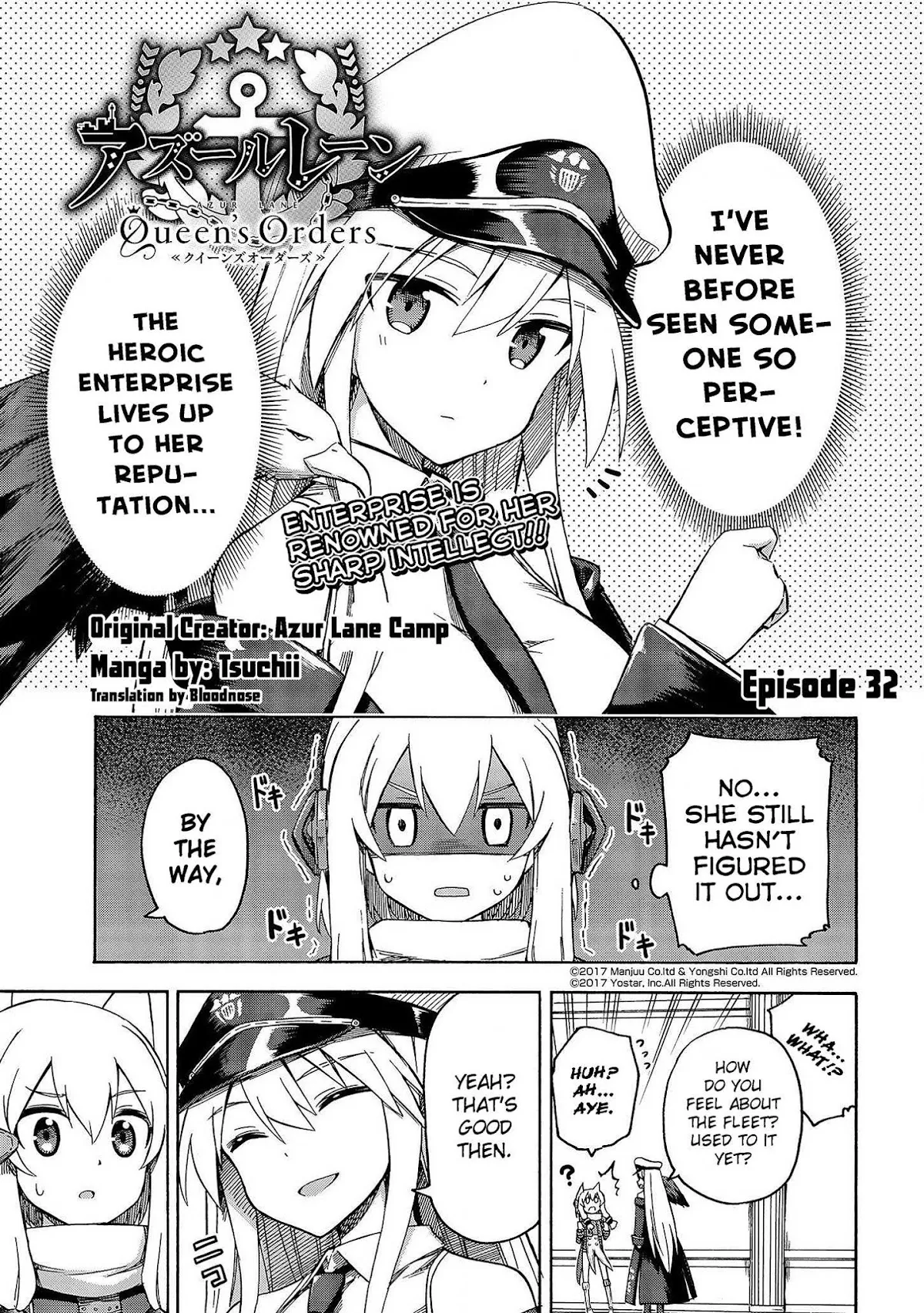 Read Azur Lane: Queen’s Orders Chapter 32 Online